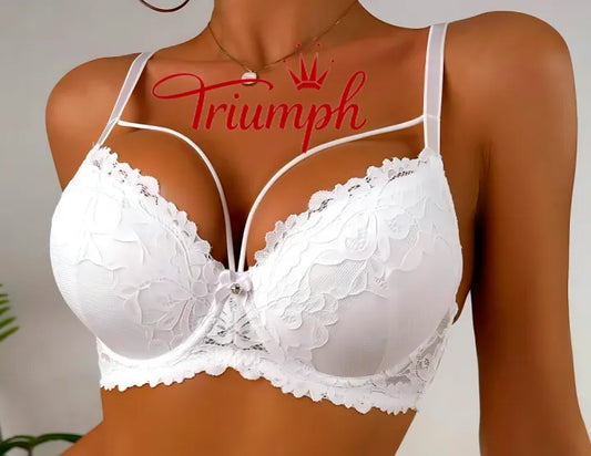 Triumph - Σουτιέν με κεντημένη δαντέλα (4 τεμάχια) σε full cup