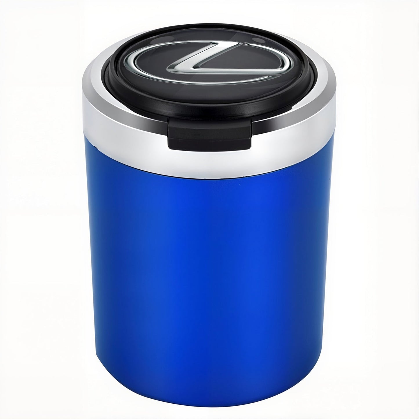 Σταχτοδοχείο αυτοκινήτου με LED από ανοξείδωτο ατσάλι Woyuosn χωρίς καπνό