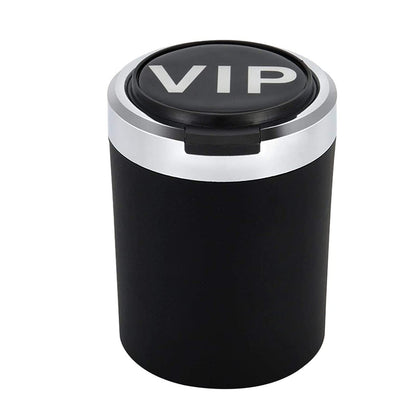 Σταχτοδοχείο αυτοκινήτου με LED από ανοξείδωτο ατσάλι Woyuosn χωρίς καπνό