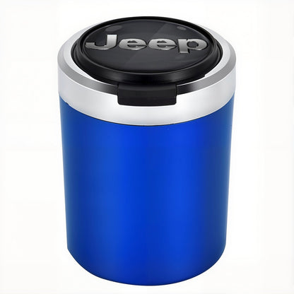 Σταχτοδοχείο αυτοκινήτου με LED από ανοξείδωτο ατσάλι Woyuosn χωρίς καπνό